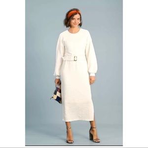 anthropologie jacqueline belted dress